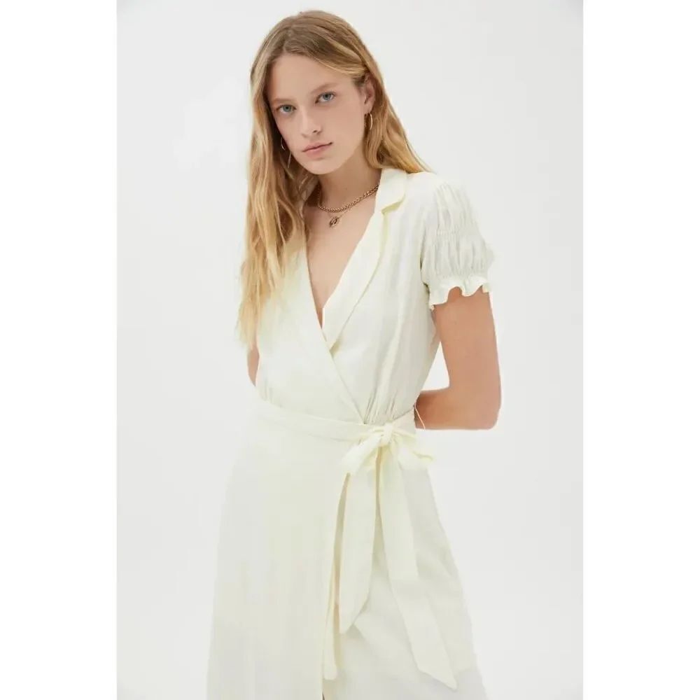 Urban outfitters_ Spring Day Midi Wrap Dress
